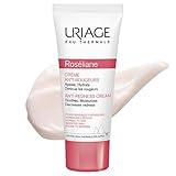 Uriage Roséliane Anti-Rötung Gesichtscreme 40ml - Beruhigt, spendet Feuchtigkeit, reduziert Rötungen empfindlicher Haut mit Rosacea-Neigung - Mit Shea-Butter & Ginseng - Nicht-komedogen