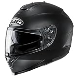 HJC, Integraler Motorradhelm C70N, Halbmattes Schwarz M