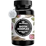 Biotin Komplex mit Selen & Zink – 365 vegane Tabletten – für Haut*, Haare* & Nägel* – hochdosiert, ohne unnötige Zusätze – in Deutschland entwickelt & laborgeprüft