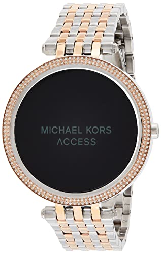 Michael Kors Damen Gen 5E Darci Touchscreen Smartwatch mit Lautsprecher, Herzfrequenz, GPS, NFC und Smartphone Benachrichtigungen