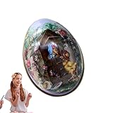 Genérico Keksdosen für Ostereier, Keksdosen für Ostern | Keksdosen mit Eier, Metalldosen für Kekse, leere Dosen, Keksdosen für Ostern, Schachteln