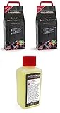 2X LotusGrill Buchenholzkohle 2,5 kg Sack inkl. LotusGrill Brennpaste 200 ml,beides entwickelt für raucharmes Grillen mit dem LotusGrill