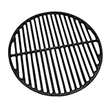 Durashmall Gusseisen-Grillrost, robust, rund, Gusseisen, Grillrost, Grillroste und Roste für Holzkohlegrill, Gasgrill (30 cm Gitter)