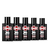 Alpecin Grey Attack Coffein & Color Shampoo - 5 x 75 ml - Graduelle Haarverdunkelung | Natürliches Farbergebnis ab 3-4 Wochen | Erblich bedingtem Haarausfall wird vorgebeugt