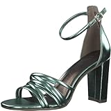 MARCO TOZZI Damen Sandalette, Blockabsatz, weiches FEEL ME Fußbett, ideal für Business und Freizeit