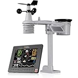 National Geographic Smarte Tuya-Wetterstation mit 7-in-1-Sensor, IoT-Steuerung, Solarbetrieb, Luftqualitätsmessung, WLAN