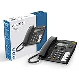 Alcatel Temporis T56 Schnurgebundenes Telefon, Schwarz