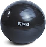 Series-8 Fitness Ball, 65 cm, schwarz. Perfekt für Rumpfstärkung, Balance-Training und vielseitige Trainingseinheiten. Dieser langlebige Gymnastikball hilft, Ihre Fitnessziele zu verbessern.