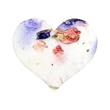 Seed Bloom 50 Stück Kleines Samenpapier - Rosa und Lila Pflanzbare Wildblumenherzen für Brautparty, Hochzeitsgeschenk, Geburtstag, Muttertag & andere Meilenstein-Feiern