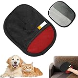 Tierhaarentferner-Handschuhe, Fellpflege, Massagebürste, Haarentferner, wiederverwendbar, hautfreundlich, Hundehaare, Reinigungszubehör für Möbel, Sofa, Kleidung