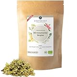 Griechischer Bergtee, Bio, 250g Kräutertee lose, Sideritis Scardica, naturbelassen, Handgeerntet, naturbelassen, geschnitten, Immunsystem stärken und stimulierender Tee, Gräfenhof Tee Manufaktur