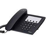 Telekom Concept P214 Schwarz Schnurgebunden Kurzwahl Stummschaltung Memorytaste