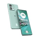 Motorola Moto Edge40 neo Smartphone (6,55'-FHD+-Display, 50-MP-Kamera, 12/256 GB, 5000 mAh, Android 13) Soothing Green, inkl. Schutzcover + KFZ-Adapter [Exklusiv bei Amazon]