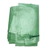 SMZhomeone Gewächshaus mit 4 Etagen für den Innen- und Außenbereich, Ersatz, wasserdichter Pflanzenschutz für Garten, Mini-Gewächshaus, 69 x 49 x 158 cm (grün)