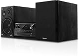 Panasonic SC-PMX94EG-K Micro HiFi System (120 W RMS, Digital DAB+, CD, UKW , Bluetooth, USB, AUX) schwarz, Einheitsgröße