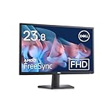 Dell Monitor, SE2422H, 23.8 Zoll, LED LCD, VA, 12ms, 75Hz, 250cd/m², VGA, HDMI, AMD FreeSync, 3Jahre DELL Austauschservice, Schwarz