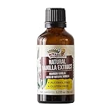 Royal Brand Vanilleextrakt ohne alkohol / Reiner Vanilleextrakt Madagaskar Bourbon / Alkoholfreier Vanilleextrakt, nachhaltig und ethisch hergestellte Vanille / 1,7 Fl oz / 50 ml / Halal / Glasflasche