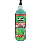 Slime 10026 Rad Schlauchreparatur-Dichtmittel, Verhindern und Reparieren, Geeignet für alle Fahrräder, Ungiftig, Umweltfreundlich, 473-ml-Flasche (16 oz)
