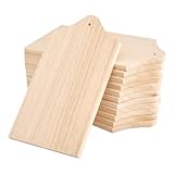 VBS XXL 12er-Pack Frühstücksbretter Kiefernholz 21x12cm Holzstärke 0,8cm unbehandelt Schneidebrett Holzbrettchen Küchenbrett Essbrett Frühstückbrettchen