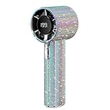 Generisch Portable Fan - Handheld Fan, Portable Hand Fans, Rhinestone Cooling Fans, Rechargeable Battery Operated Quiet Air Circulator LED Display For Kids School Picnic Camping Vacation Desk Summer