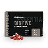Big Five by MICROBIONIC | 60 Softgelkapseln | mit Omega 3 & Vitamin D3 + K2 + B12 + E | die wichtigsten Mikronährstoffe | laborgeprüft