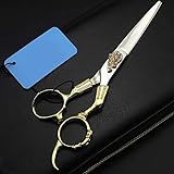 Friseurscheren-Sets aus Edelstahl, Haarschneidescheren-Set, Effilierschere, Texturierschere, Pony-Haarschere, professioneller Friseur, Salon-Heimscheren-Set für Männer, Frauen und Haustiere, ZAH