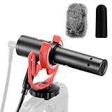 NEEWER Mikrofon Plug & Play, USB C Digitalausgang Rauschunterdrückung hohe Empfindlichkeit Nierenmikrofon mit Stoßdämpferhalterung und Schaumstoff Windschutz für Smartphones und Laptops, KM17