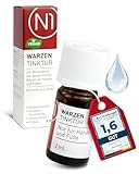 N1 Warzen Tinktur 2ml - Effektiver Warzenentferner [Medizinprodukt] - Einfach anzuwenden & schmerzfrei - Nur 1x pro Woche - Ideales Warzenmittel für Stiel-, Dornwarzen & Gewöhnliche Warzen