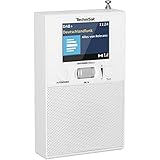 TechniSat DIGITRADIO Flex 2 - DAB Steckdosenradio (DAB+ Radio, UKW, Audio Eingang, Bluetooth-Audiostreaming, Radiowecker, Favoritenspeicher) weiß