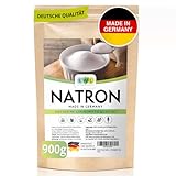 Natron Pulver, Baking Soda 900g, Deutsche Herstellung u. Abfüllung, Hochreine Lebensmittelqualität