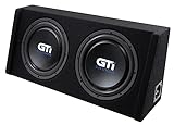 Crunch GTi300T 30 cm (12') Gehäusesubwoofer mit Passiv-Membran