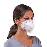 elastocare 10x FFP3 Atemschutzmaske Zertifiziert Made IN Germany FFP3 Maske Staubschutzmaske Atemmaske Staubmaske 10 Stück verpackt in Aufbewahrungsbox und hygienischen PE-Beutel (10)