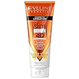 Eveline Cosmetics Slim Extreme Professional Intensives Fettverbrennung Creme | 250 ML | Creme zum Abnehmen | Straffende Körpercreme | Straffer Bauch | Schlanke Oberschenkel