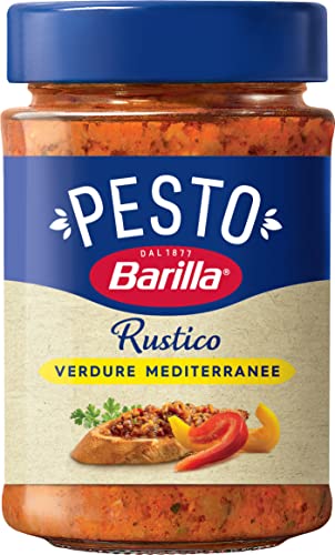 Barilla Pesto Rustico Mediterraneo, 200 g