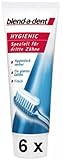 6 blend-a-dent Hygienic Spezial Reinigungscreme je 75 ml