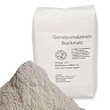 Mühlen Backmalz / Gerstenmalzmehl 5kg Premium Malzmehl Hell enzymaktiv für knusprige Backergebnisse