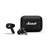 Marshall Motif II ANC – True Wireless Active Noise Cancelling Bluetooth-Kopfhörer, Ohrhörer, 30 Stunden Spielzeit – Schwarz