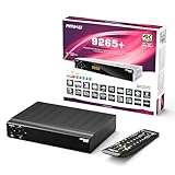 AMIKO 9265+ 4K UHD Combo Receiver, Sat- Kabel- & DVB-T2 Receiver mit PVR Aufnahmefunktion, Kartenleser, CI Schacht, für Satellitenschüssel Kabelfernsehen & DVBT2 Empfang, H.265 + M@TEC HDMI Kabel