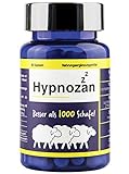 Hypnozan - Pillen für besseren Schlaf Schlafpillen für Erwachsene 60 ruhige Nächte - 60 helle Morgen Laborgeprüft Nur 1 Pille vor dem Schlafen (Aktivpillen)