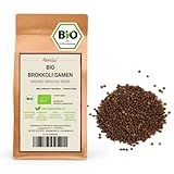 Kamelur Bio Brokkoli Samen - 1kg - Bio Keimsprossen Samen zur Herstellung von Brokkolisprossen - Bio Saatgut zur Anzucht im Sprossenglas