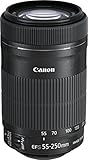 Canon EF-S 55-250mm 1:4-5.6 is STM Tele-Zoomobjektiv (58mm Filtergewinde) schwarz