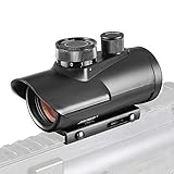 ACEXIER Red Dot Sight 1X30mm Zielfernrohr Holographische 11mm & 20mm Weberschienenhalterung für Taktische Jagdoptik