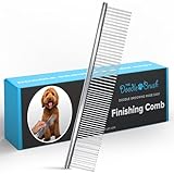 The Doodle Brush - Hundekamm, Haustier Kamm für Goldendoodles, Labradoodles & Hunde mit mittlerem & langem Haar, hundekamm pudel, Metallkamm, metallkamm hund, hundekamm langhaar, Metall Fellpflegekamm