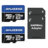 DAUZZOX Micro SD Karte 128GB, Speicherkarte Micro SD mit SD Adapter