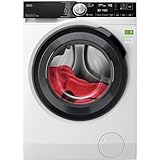 AEG WiFi Waschmaschine Serie 9000 AbsoluteCare, SoftWater-Wasservorenthärtung, ProSteam-Dampffunktion, 10 kg, Mengenautomatik, Nachlegefunktion, Trommelbeleuchtung, Wasserstopp, 1400 U/min, LR9WW80400