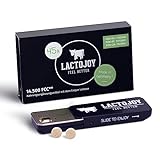 LactoJoy Laktase-Tabletten bei Laktoseintoleranz 14.500 FCC - 45 Stück | Hilft bei Milch-, Zucker & Lactoseunverträglichkeit – vegan – ohne Zusätze