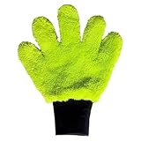 Auto-Waschhandschuhe, Mikrofaser-Handschuhe, Auto-Reinigungshandschuh, kratzfest, sehr saugfähig, ergonomischer Waschhandschuh, Automobil-Politurzubehör für Küche, Heimgebrauch, 1 Paar