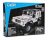 CaDA Funk-Bausatz, Jeep Defender Technik, 533-teilig, 100% kompatibel mit Lego Technik