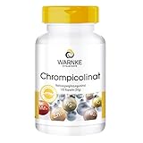 Chrompicolinat - mit 60µg Chrom pro Kapsel - essentielles Spurenelement - vegan - Chromium Picolinate - 100 Kapseln | Warnke Vitalstoffe