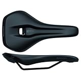 Ergon – SMC Sport Gel Fahrradsattel | MTB Comfort | Männer | Medium/Large | Stealth Schwarz